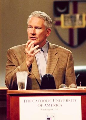 Photo of Phillip Bobbit at The Catholic University of America