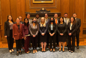 Clinic students in Washington, D.C., spring 2023