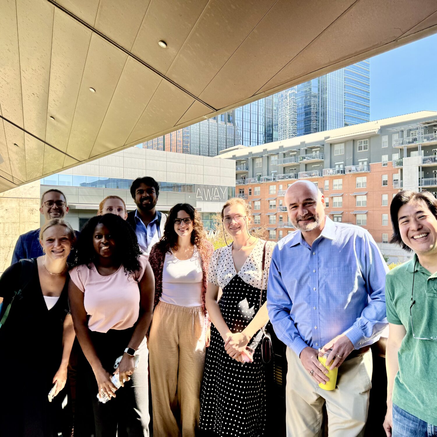 Fall 2024 Housing Policy Clinic students tour Austin City Council.