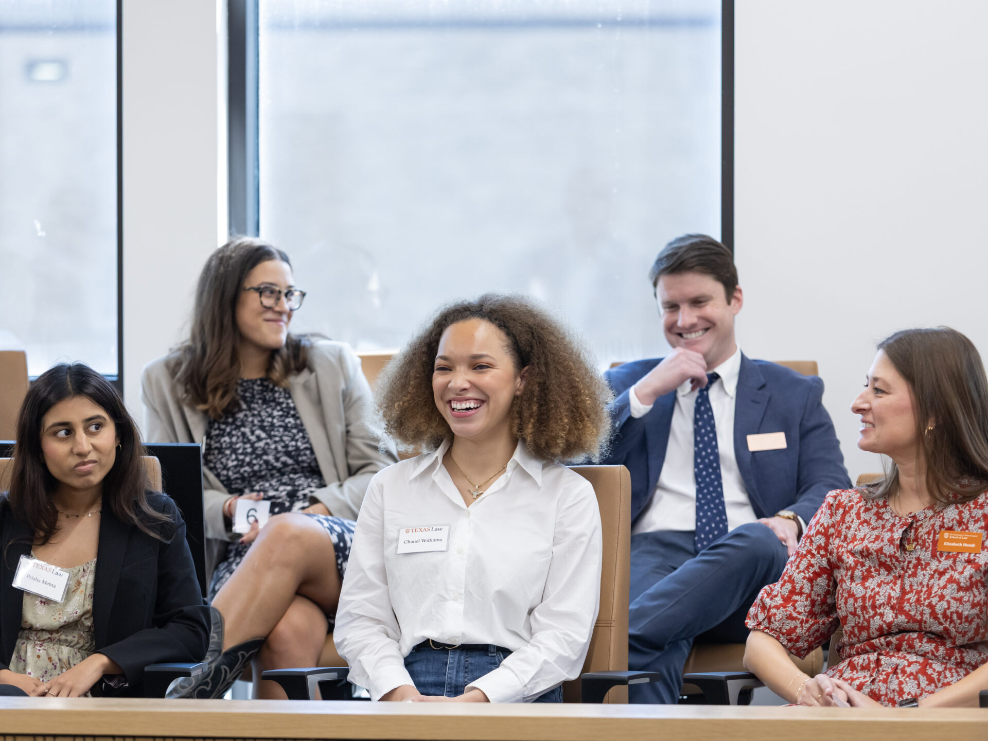 Nix Patterson Courtroom Students