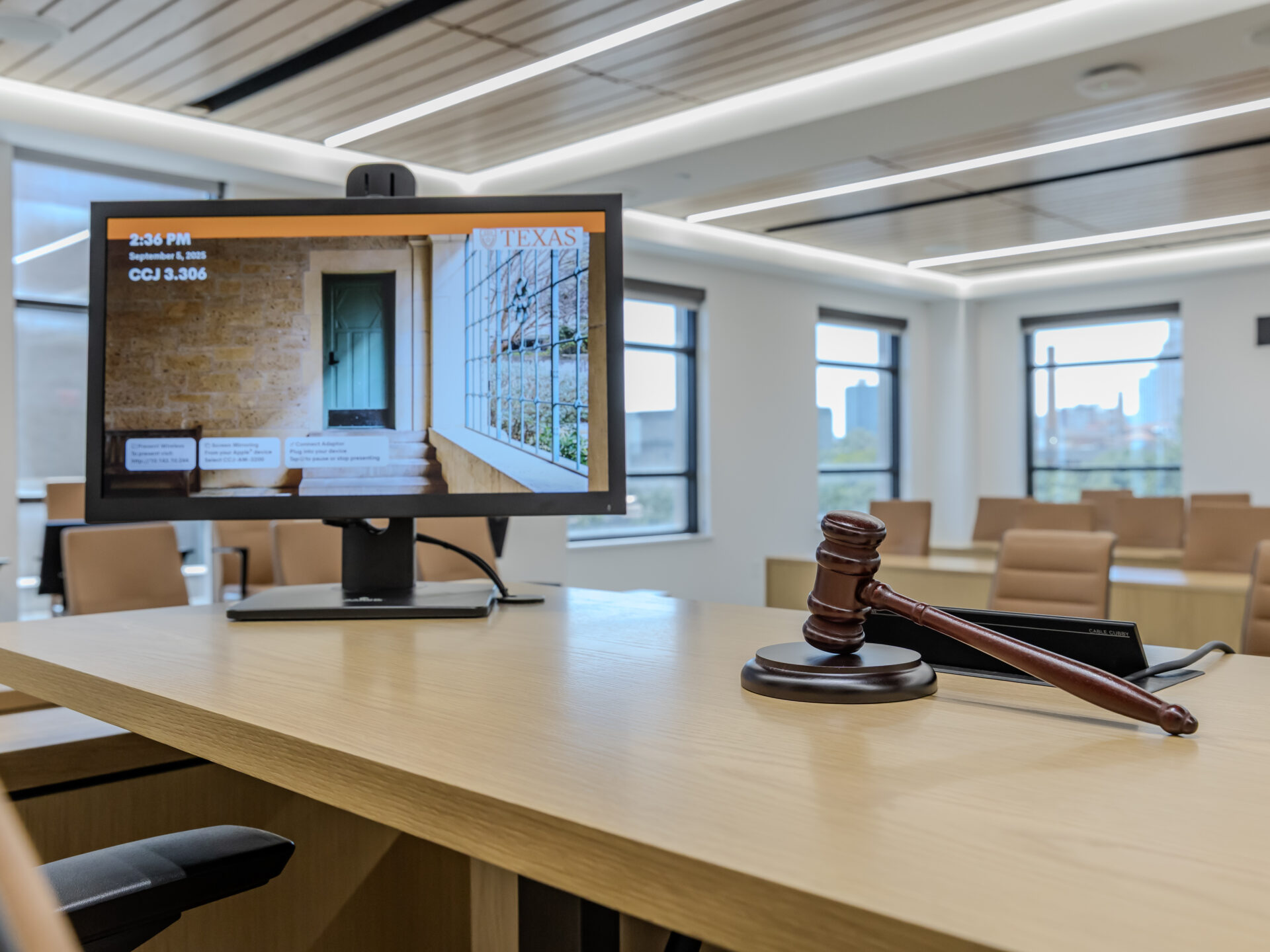 Nix Patterson Courtroom Gavel