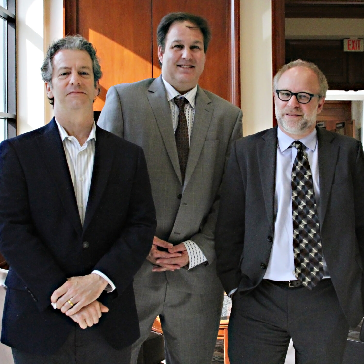 Capital Punishment Center Faculty Jim Marcus, Jordan Steiker, and Raoul Schonemann