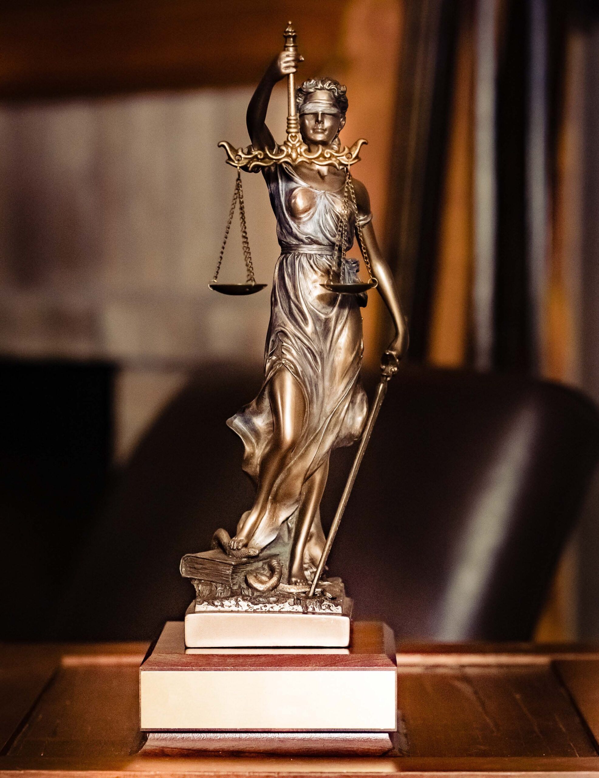 Lady of Justice statue