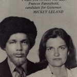 Campaign Photograph of Frances Tarlton Farenthold and Mickey Leland