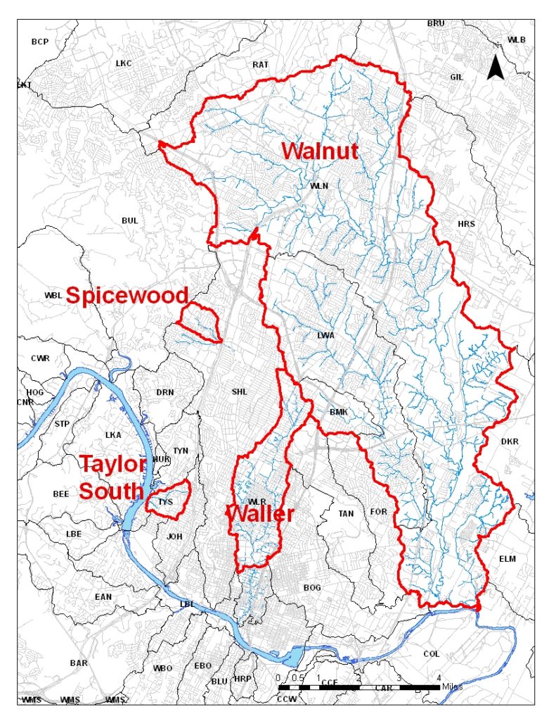 City Of Austin Watershed Map Center For Public Policy Dispute Resolution | Improving Austin Streams