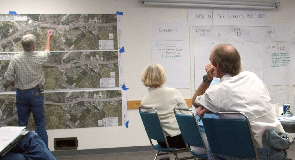 Participants at a facilitation