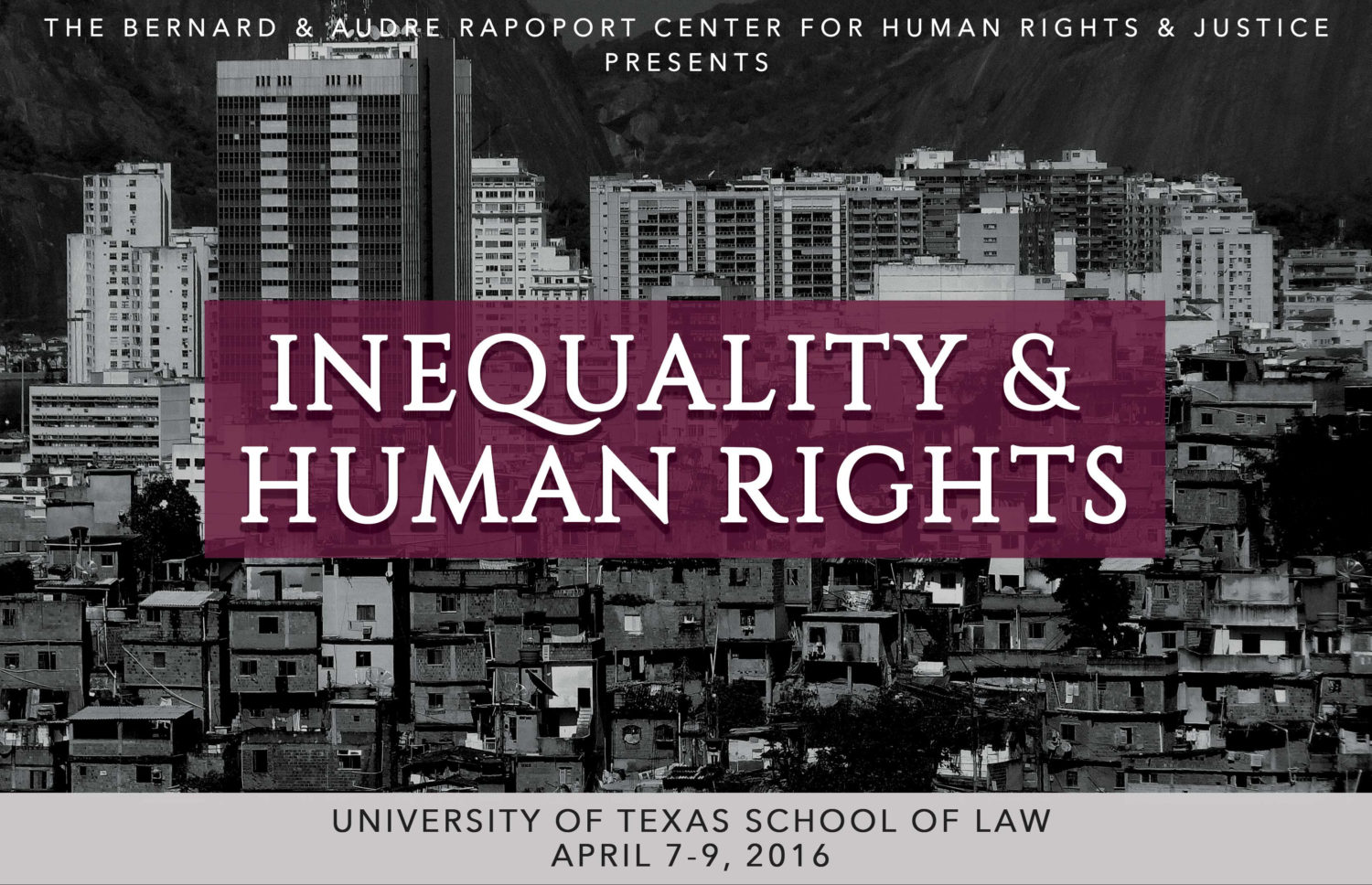 Rapoport Center for Human Rights and Justice | Inequality & Human Rights