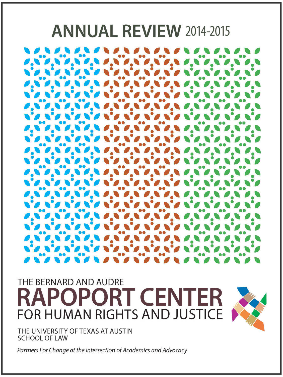 Rapoport Center For Human Rights And Justice | Annual Review 2014-2015