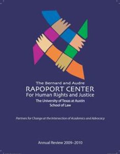 Cover page of 2009-2010 Annual Review