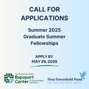 Call for Applications Summer 2025 Graduate Summer Fellowships Apply by May 29, 2025