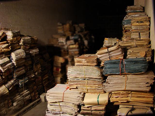 Documents in the Historical Archive of the National Police of Guatemala