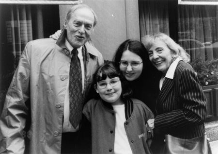 B and Audre with their granddaughters Abby and Emmy. Image courtesy of the Briscoe Center for American History.