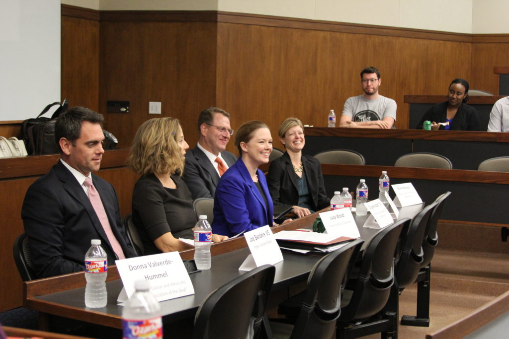 panelists at table