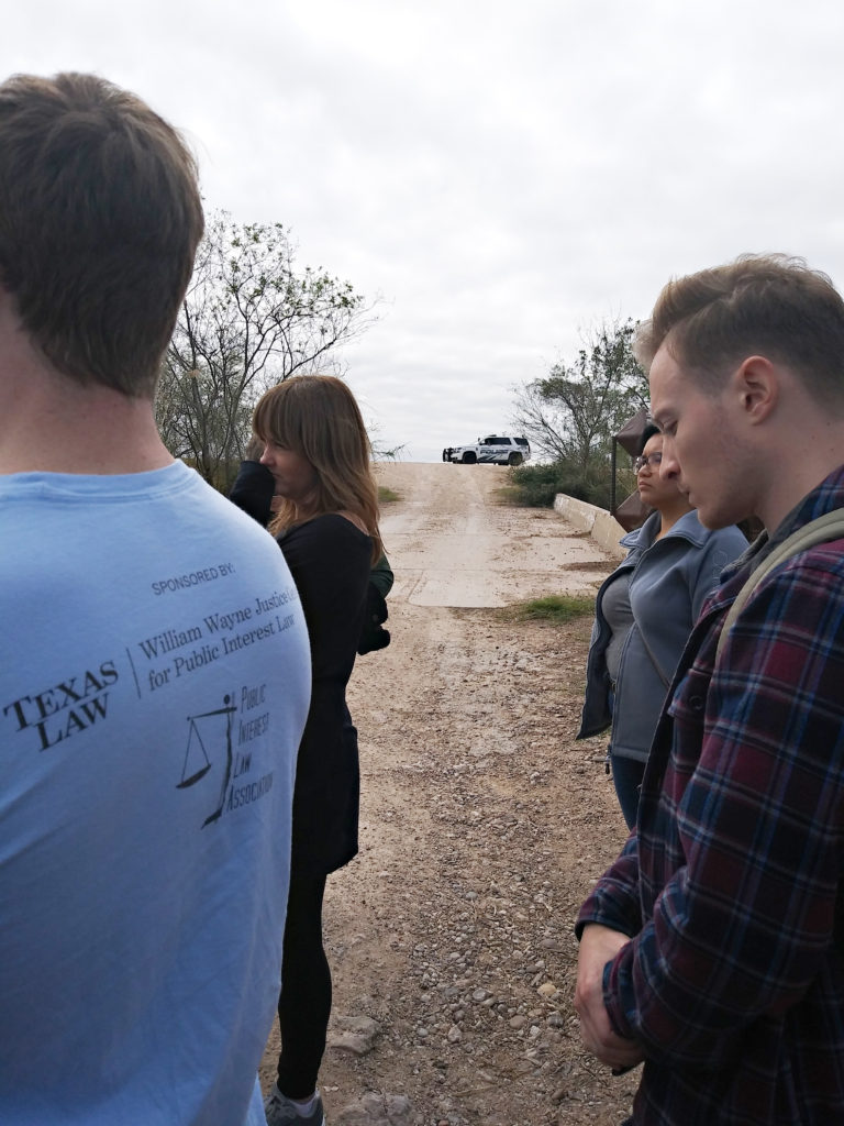 students and faculty at National Butterfly Center