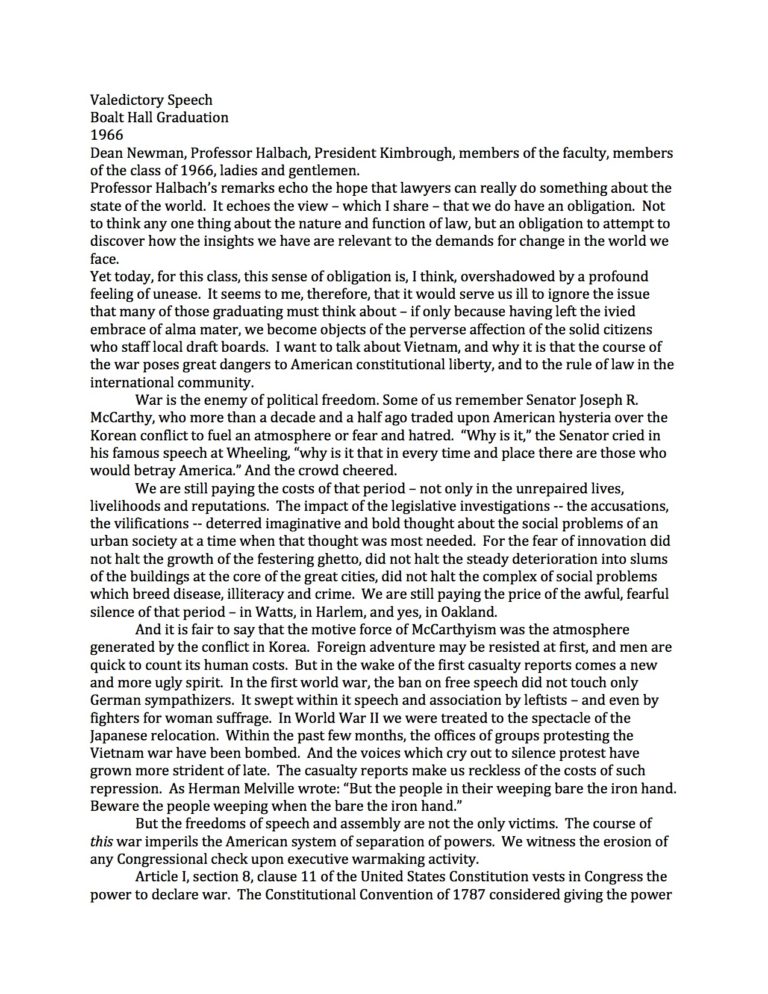 Short graduation speech sample picture