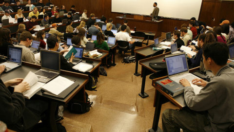 academic class in progress