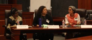Vasuki Nesiah, Shirley Thomposon and Sharmila Rudrappa discuss race and inequality at the University of Texas at Austin.
