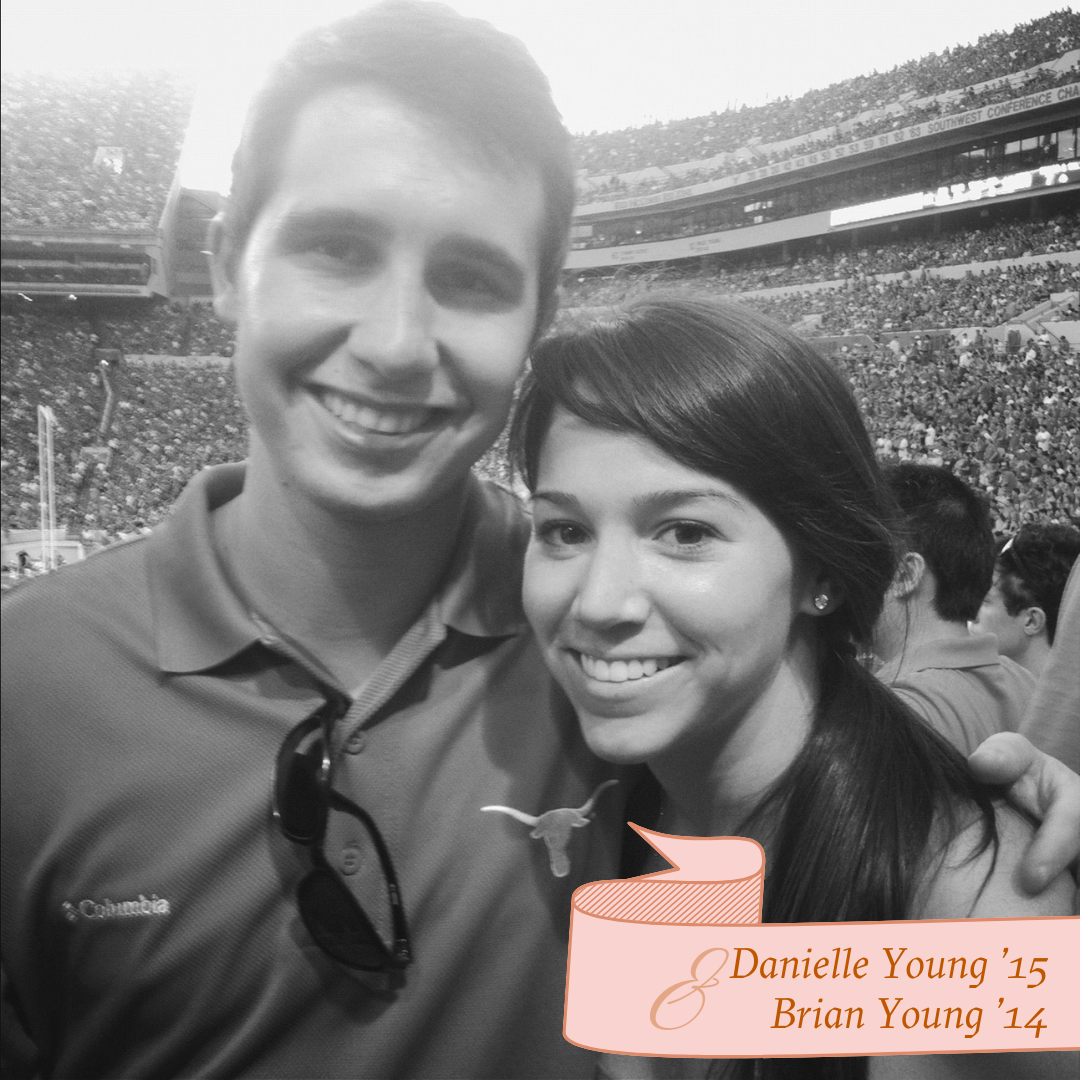 Danielle Young ’15 and Brian Young ’14