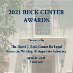 2021 Beck Center Awards