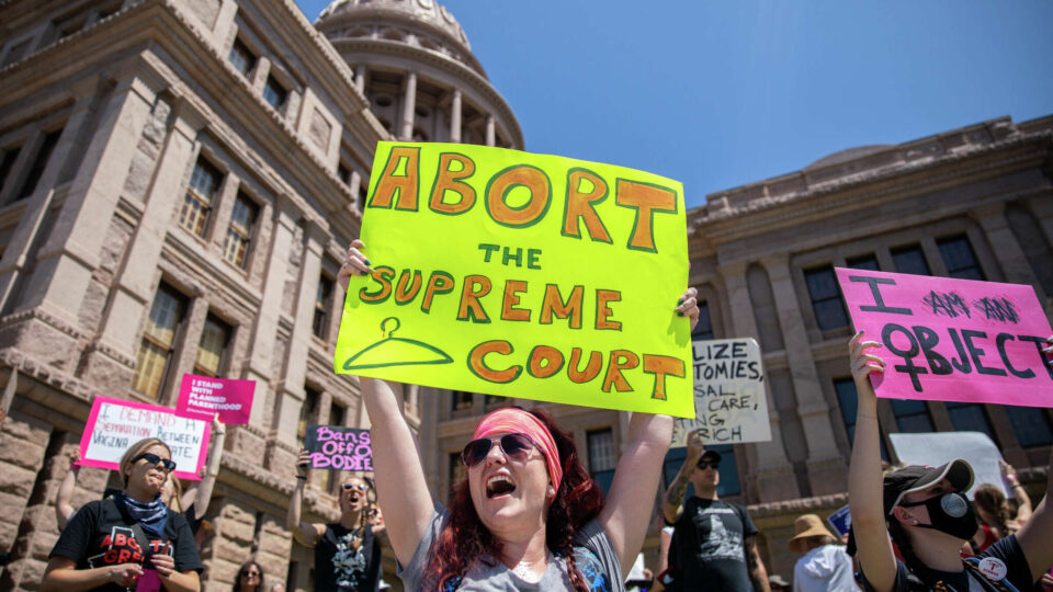Abortion protestors
