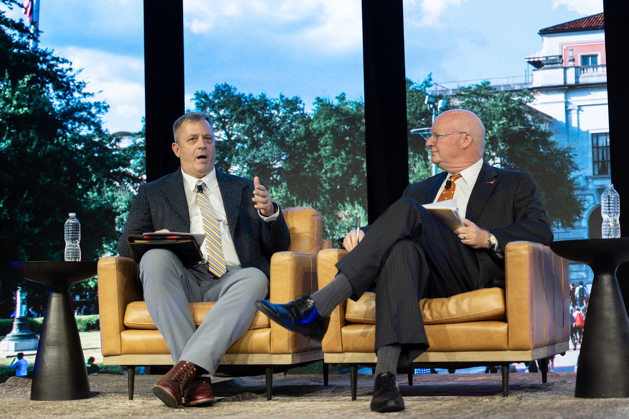 UT Executive Vice President and Provost William Inboden discuss energy and national security.  