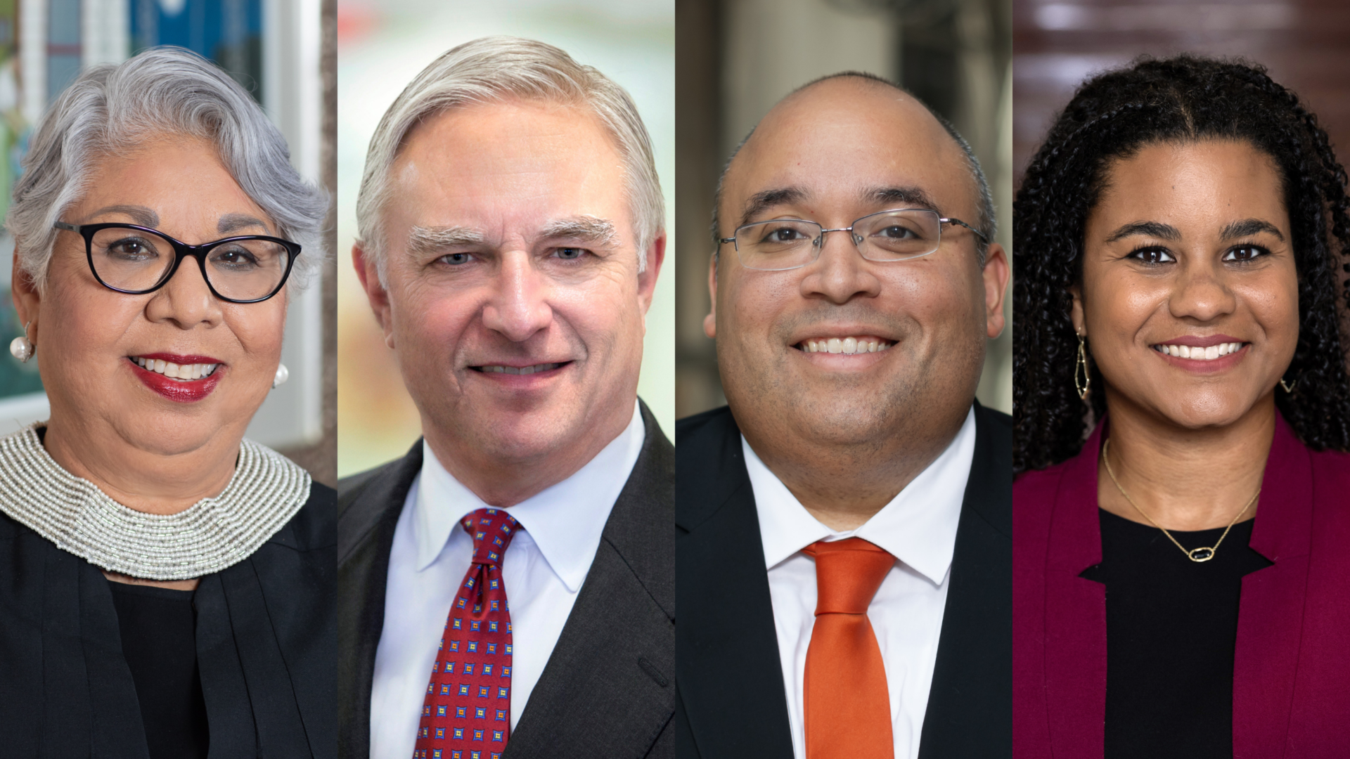 Alumni Awards 2025 Honorees Web Feature of four alumni