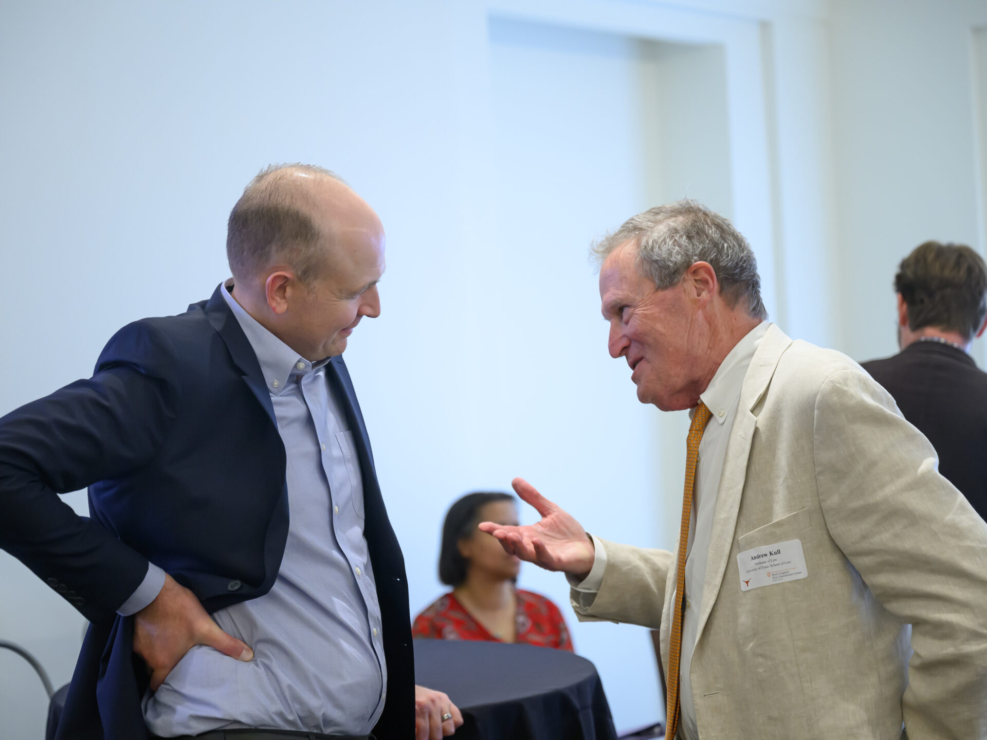 Attendees at a festschrift for Professor Douglas Laycock.