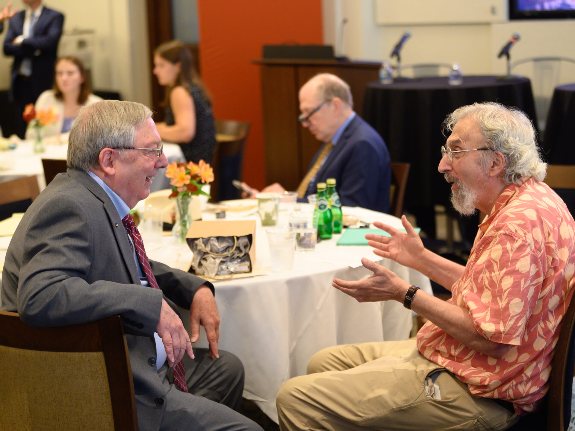 Attendees at a festschrift for Professor Douglas Laycock.