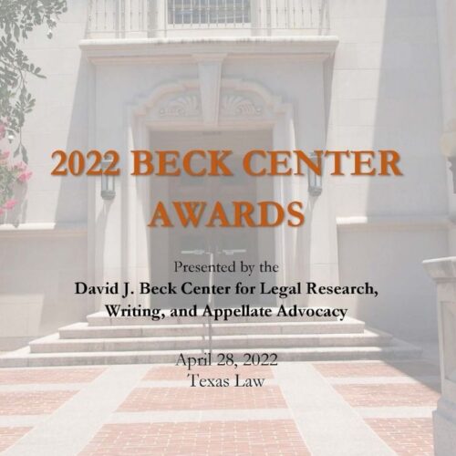 2022 Beck Center Awards