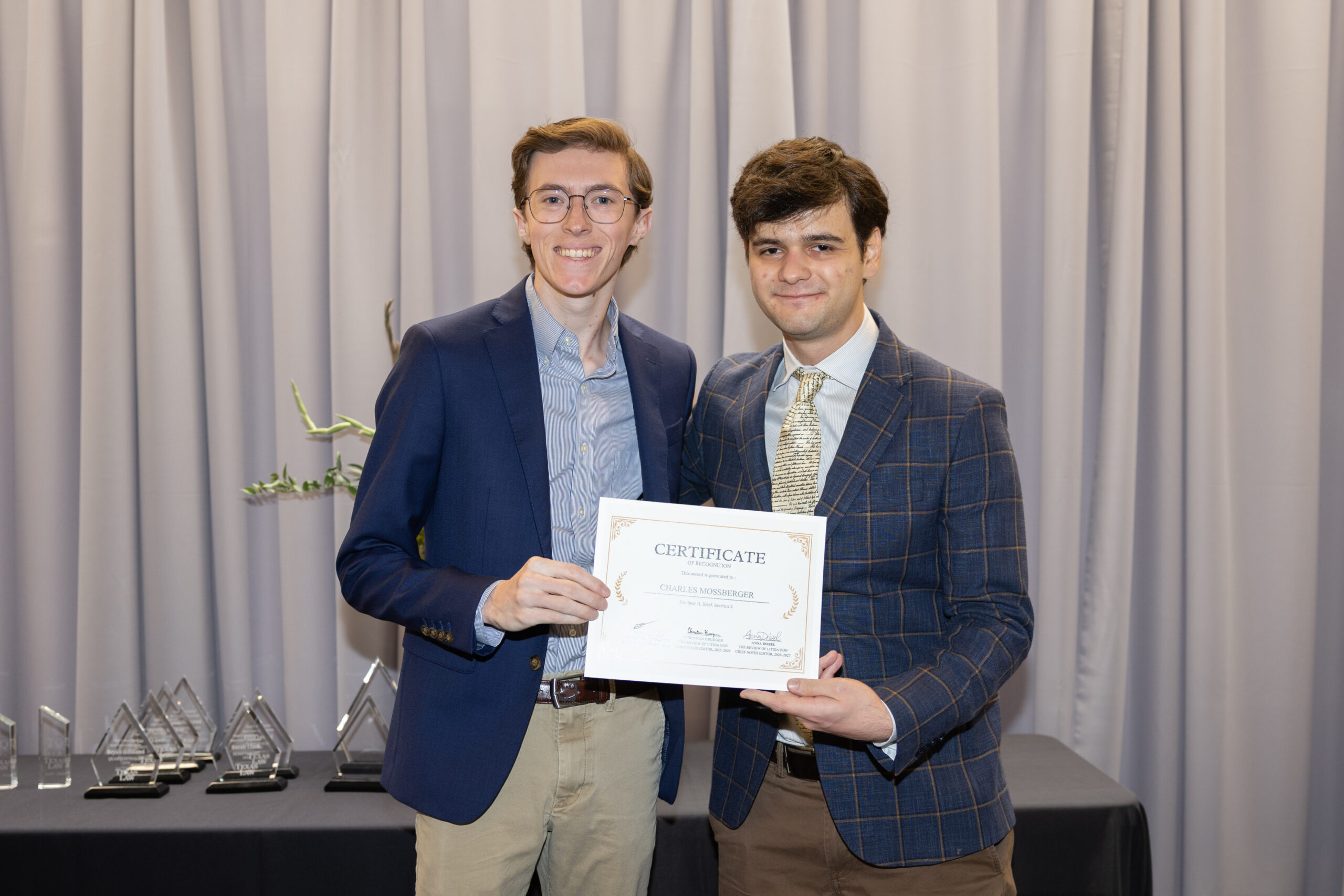 Beck Center Awards Best Brief