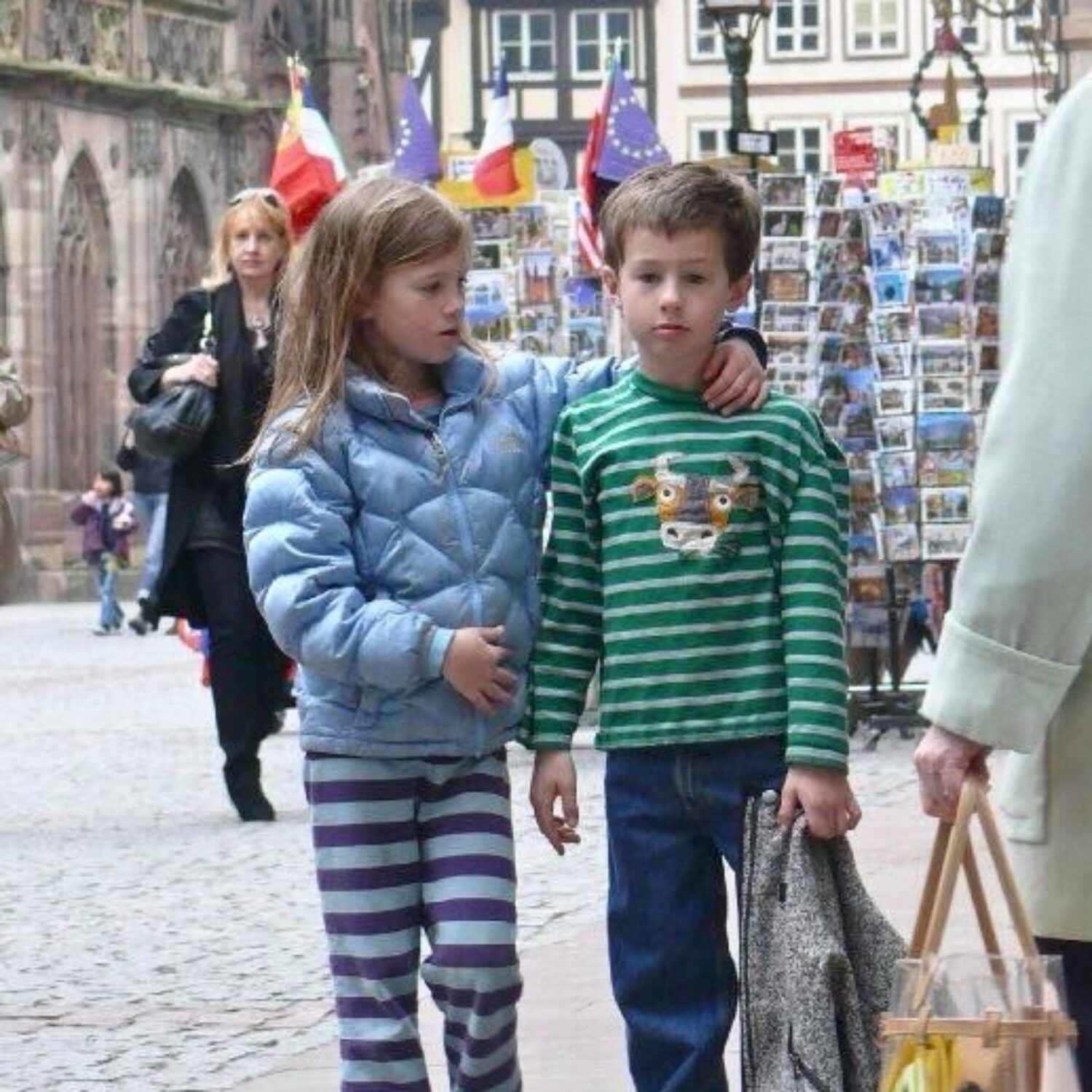 A photograph of young Caed Barker '28 in Germany