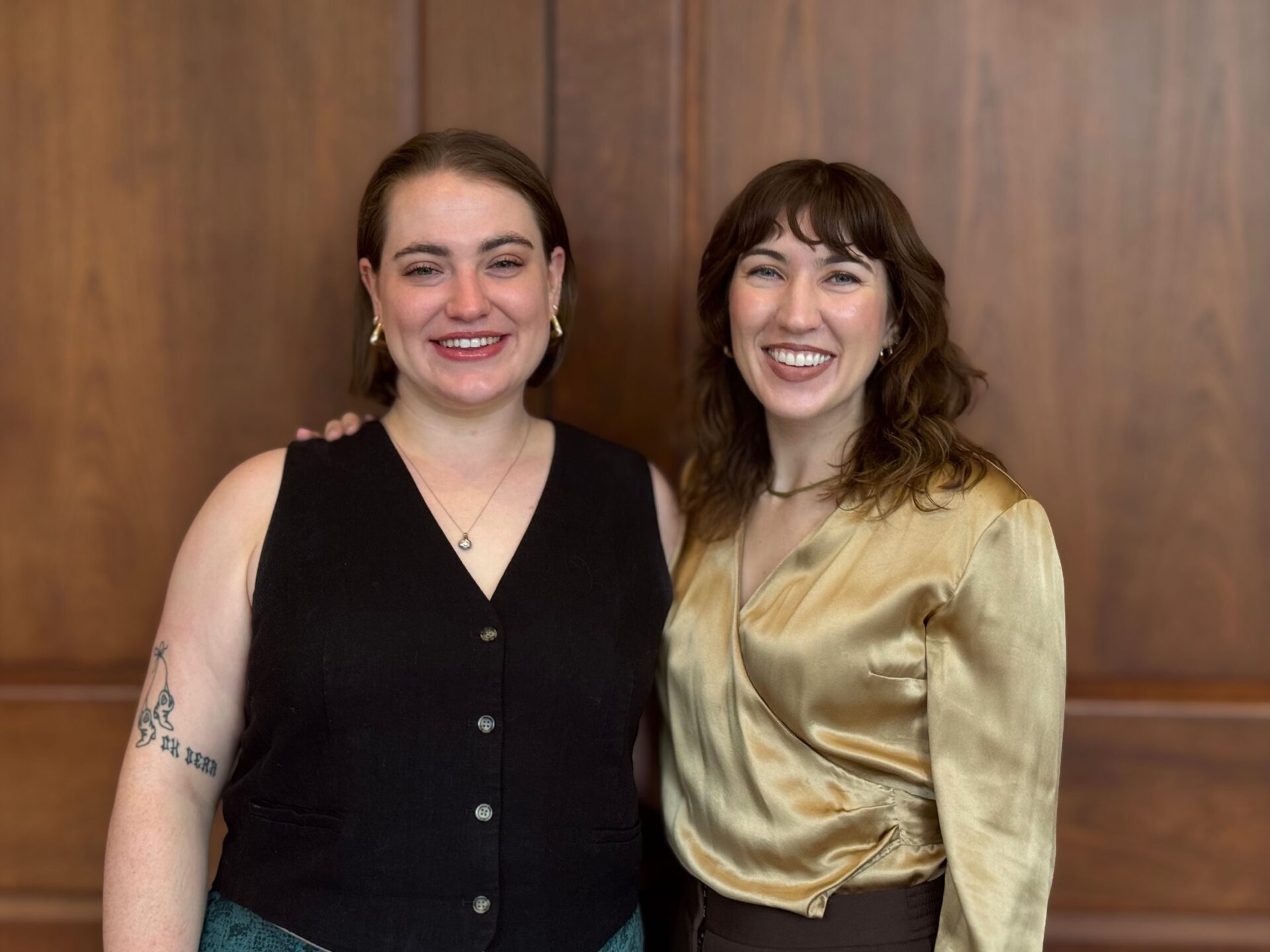 Amy Grace Humber and Shelby Alexander Smiling Web Feature