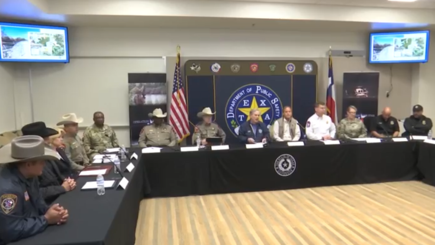 Governor Abbott gives update for one-year anniversary of Operation Lone ...
