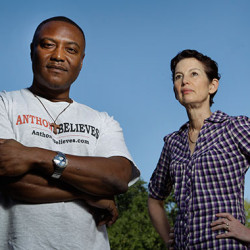 Death row exoneree Anthony Graves and Nicole Casarez