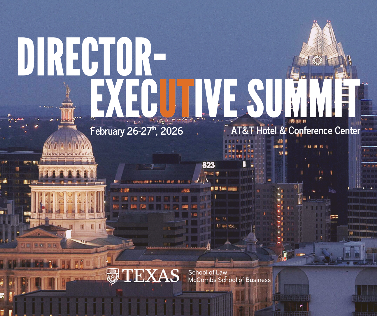 The LAB Program will co-host the second Director–Executive Summit on campus at the AT&T Hotel & Conference Center, Feb. 26-27, 2026.