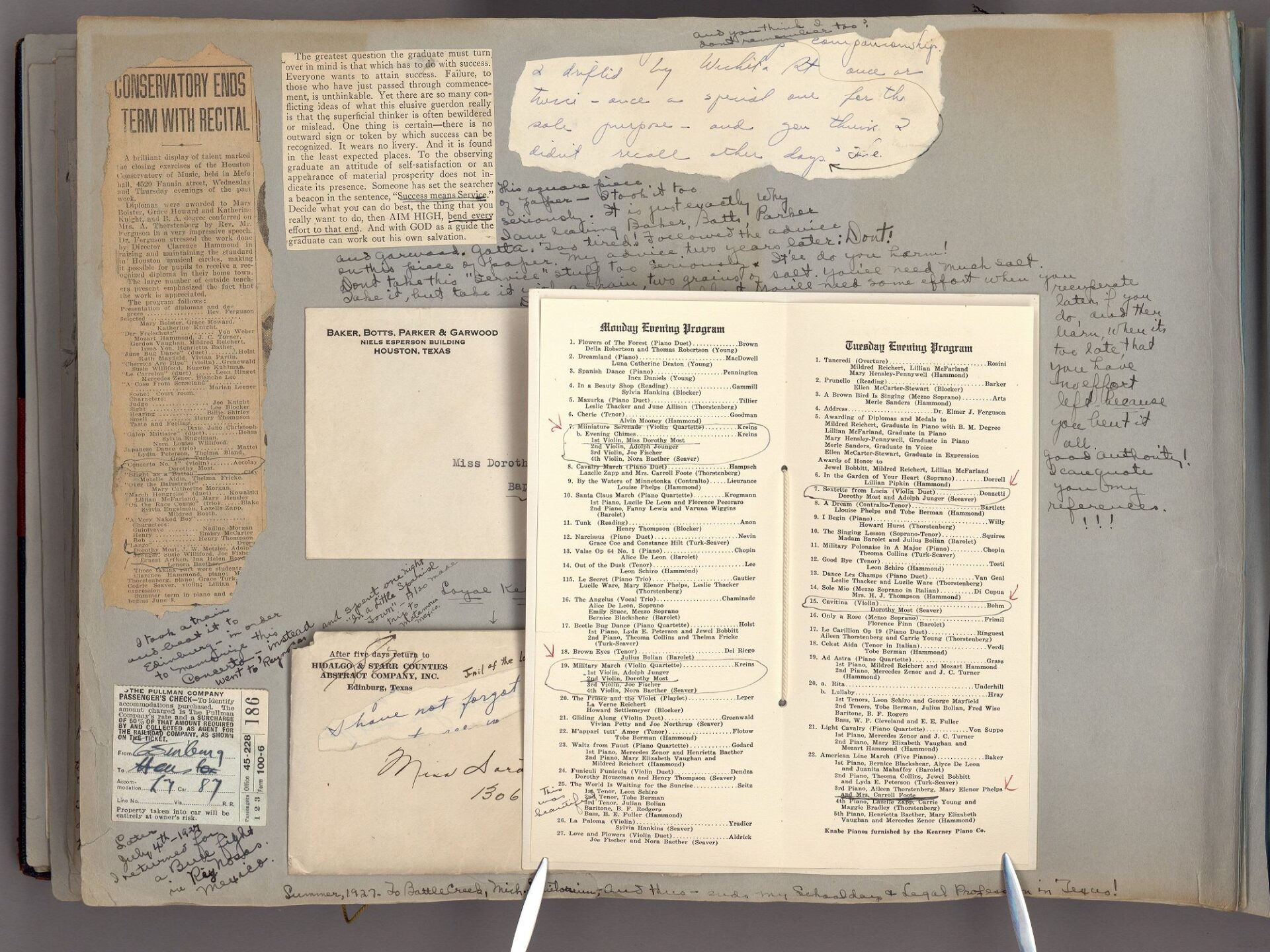 Dorothy Most's Scrapbook 32