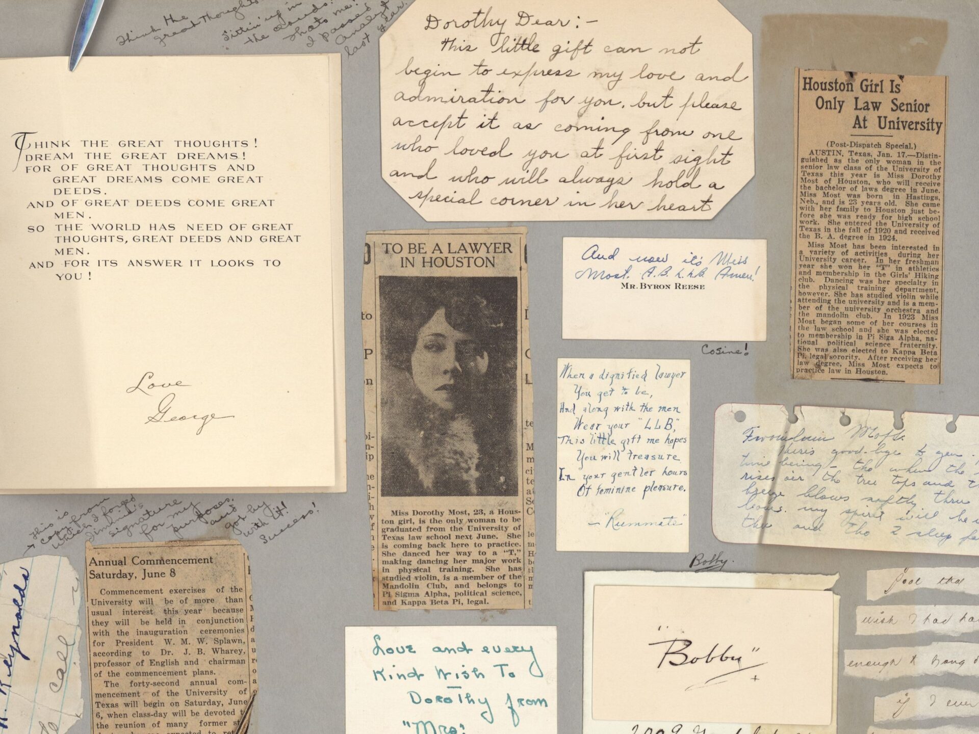 Dorothy Most's Scrapbook feature