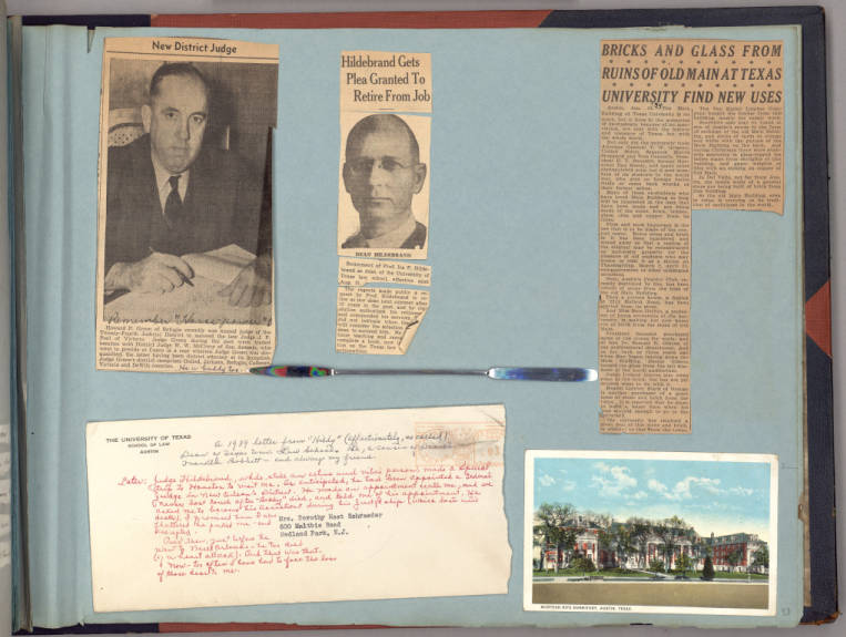 Dorothy Most's Scrapbook page