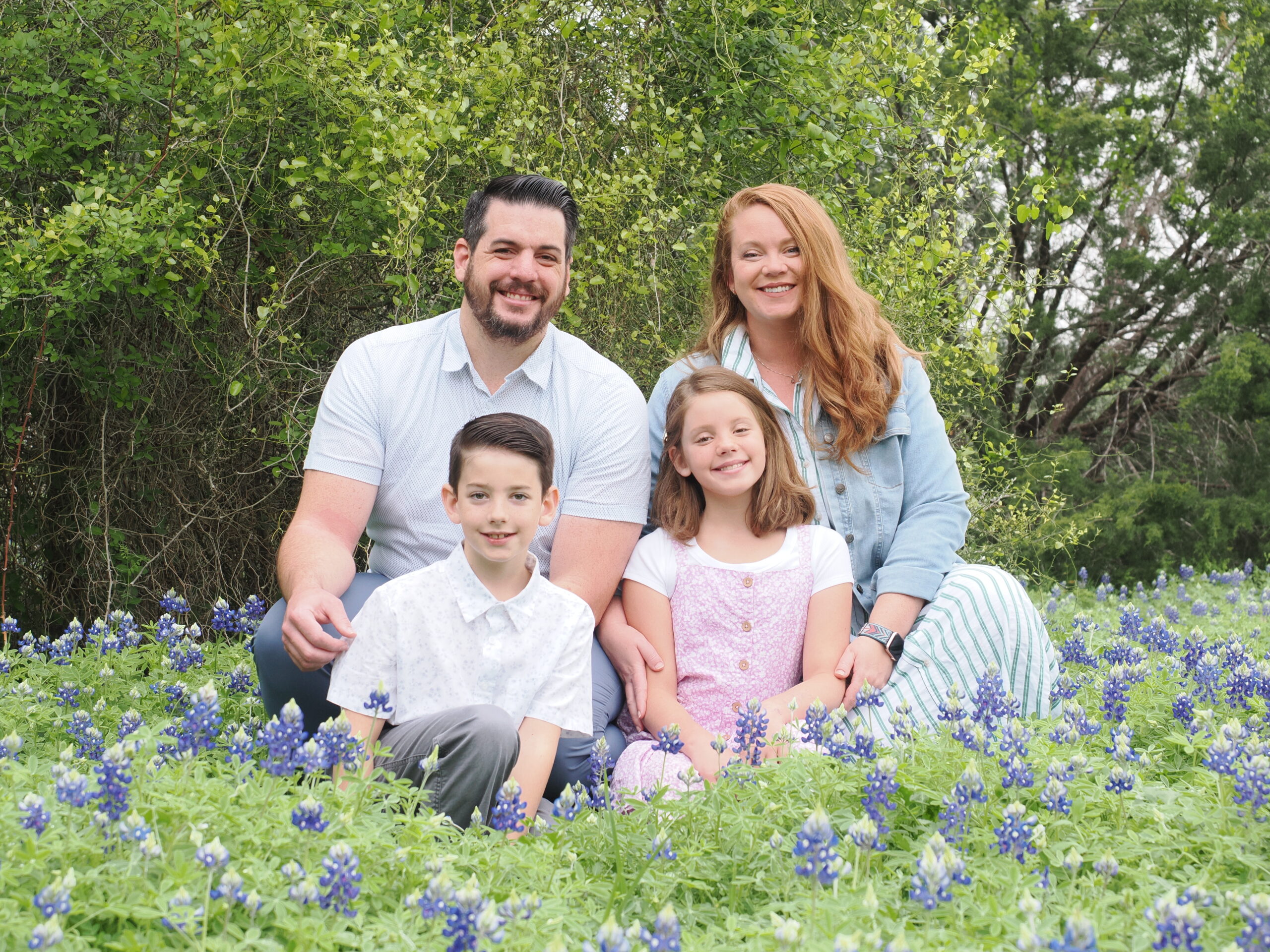Family picture – Ken, his wife Konnie, daughter Saylor and son Tiberius (infant daughter Kordelia not pictured)