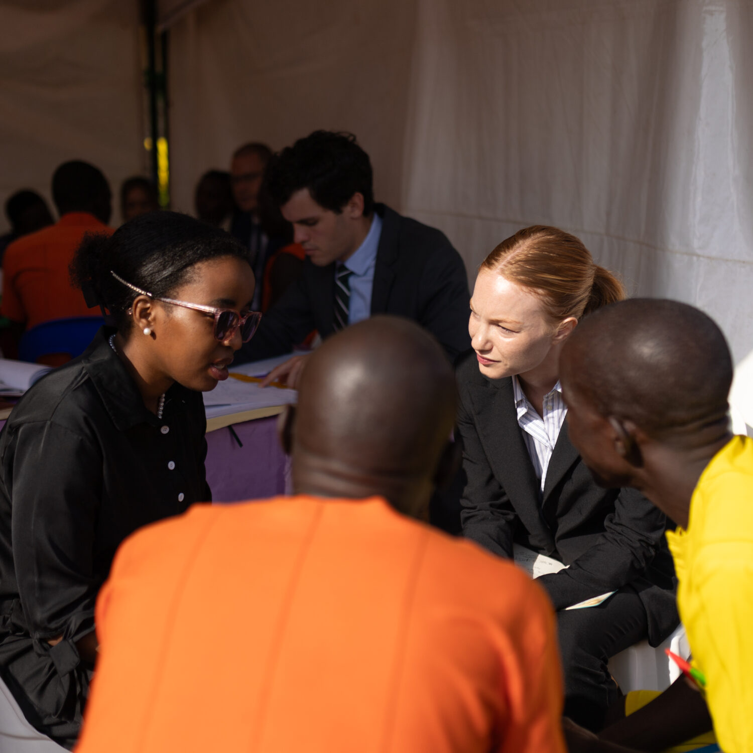 Cassidy Winters ’27 in Gulu, Uganda