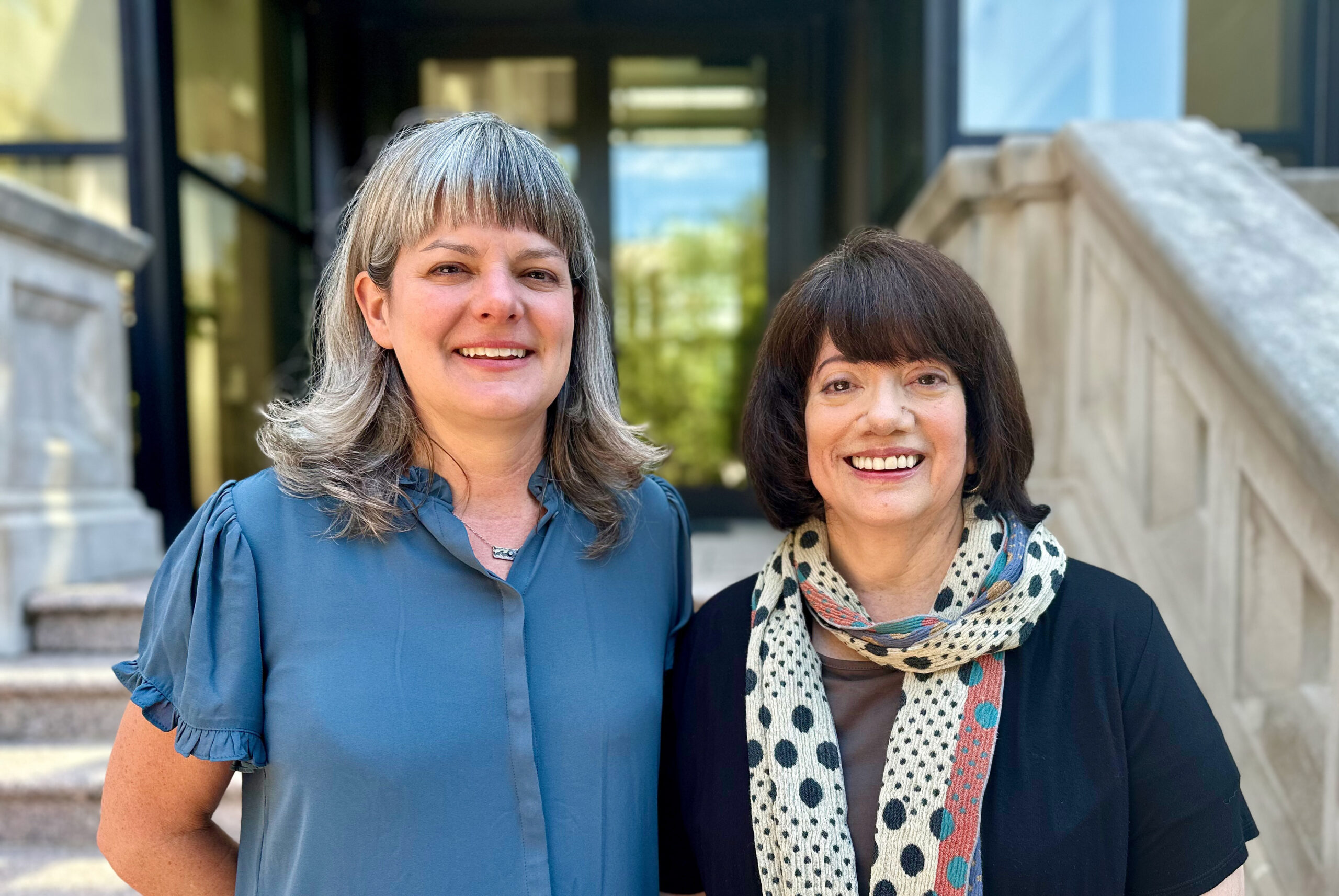 Kelly Haragan and Frances Leos Martinez portrait