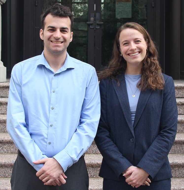 Photo of Harry Katz and Eliot Schulte