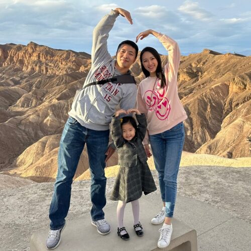 Joanna Zhao and family