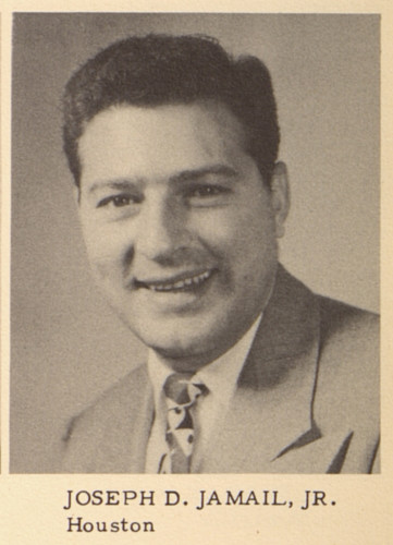 A photo of Joe Jamail one doesn't see often: his Texas Law yearbook photo.