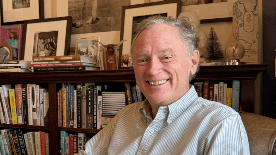 John Spong in his office. Photo by Wendy Schneider