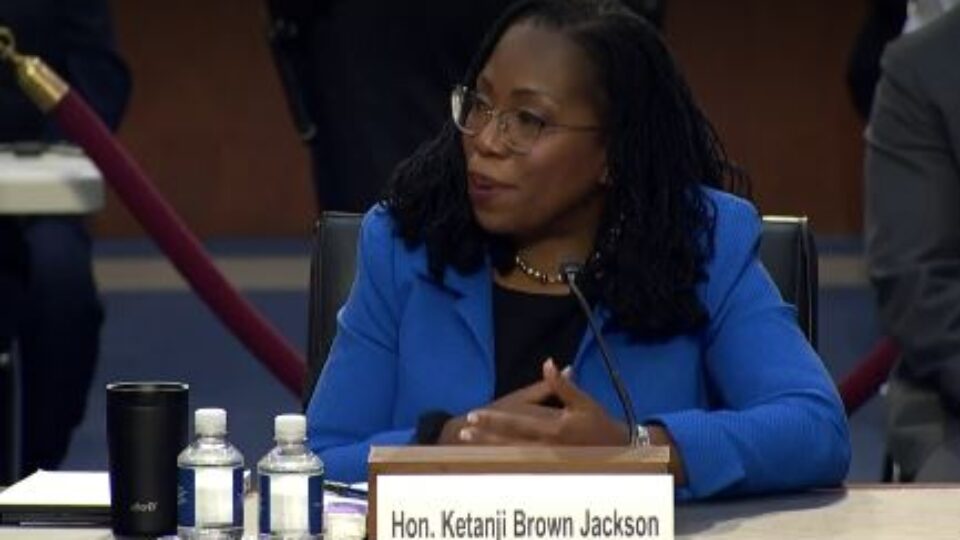 Brown Jackson confirmation hearing
