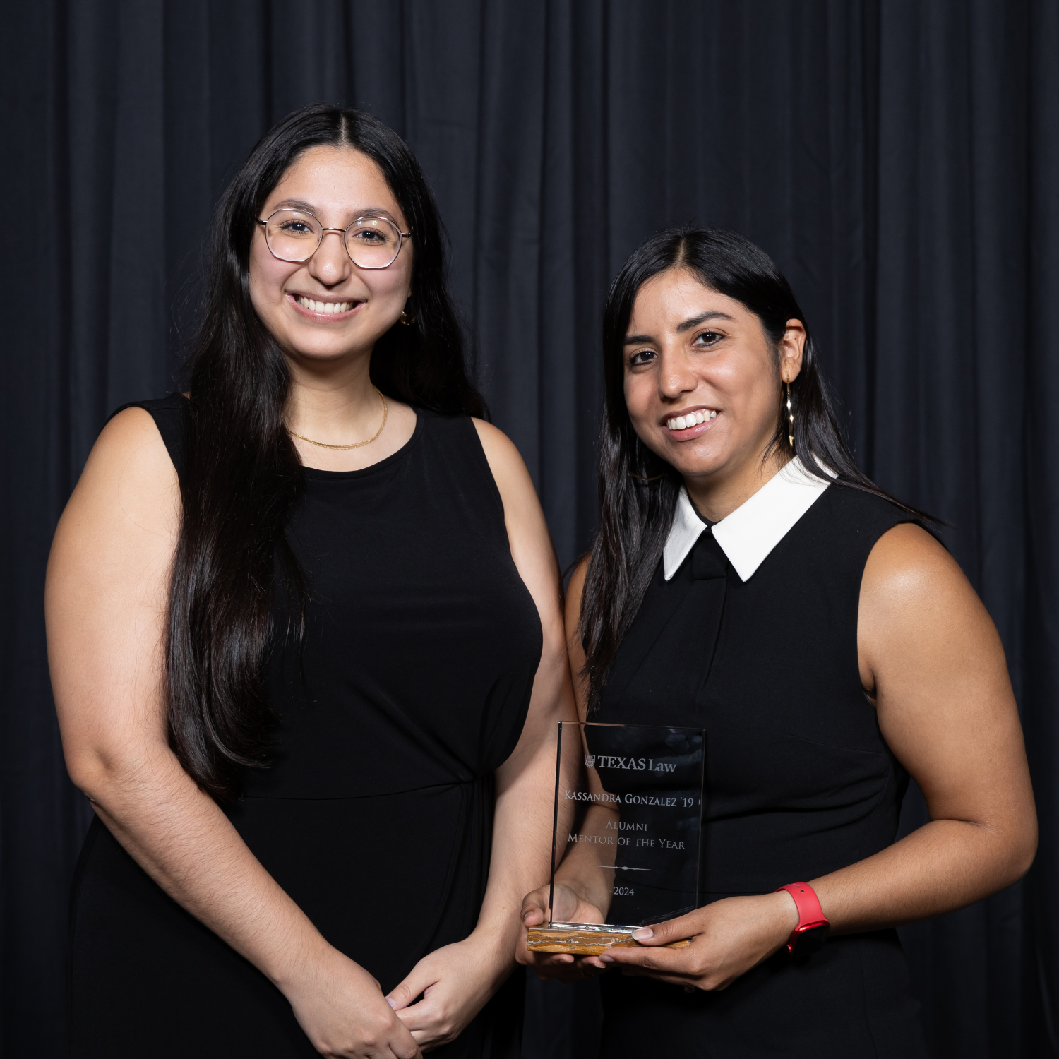 Angelina Ramirez '26 and Kassandra Gonzalez ’19