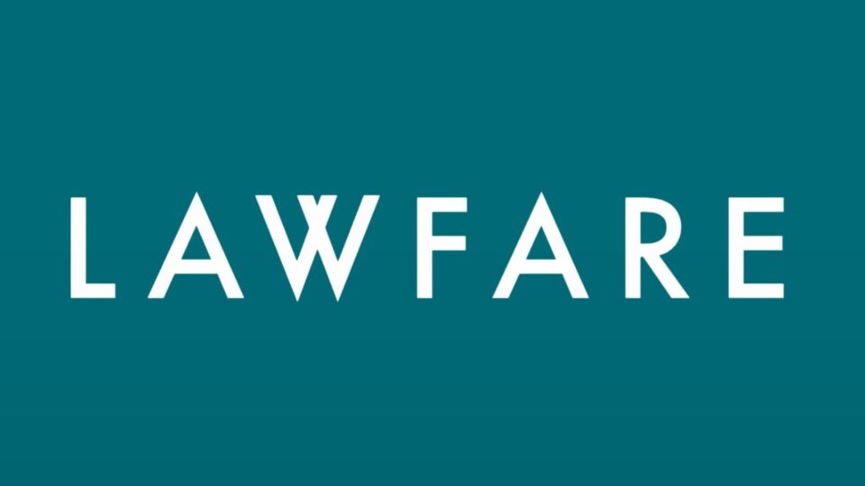 Lawfare logo