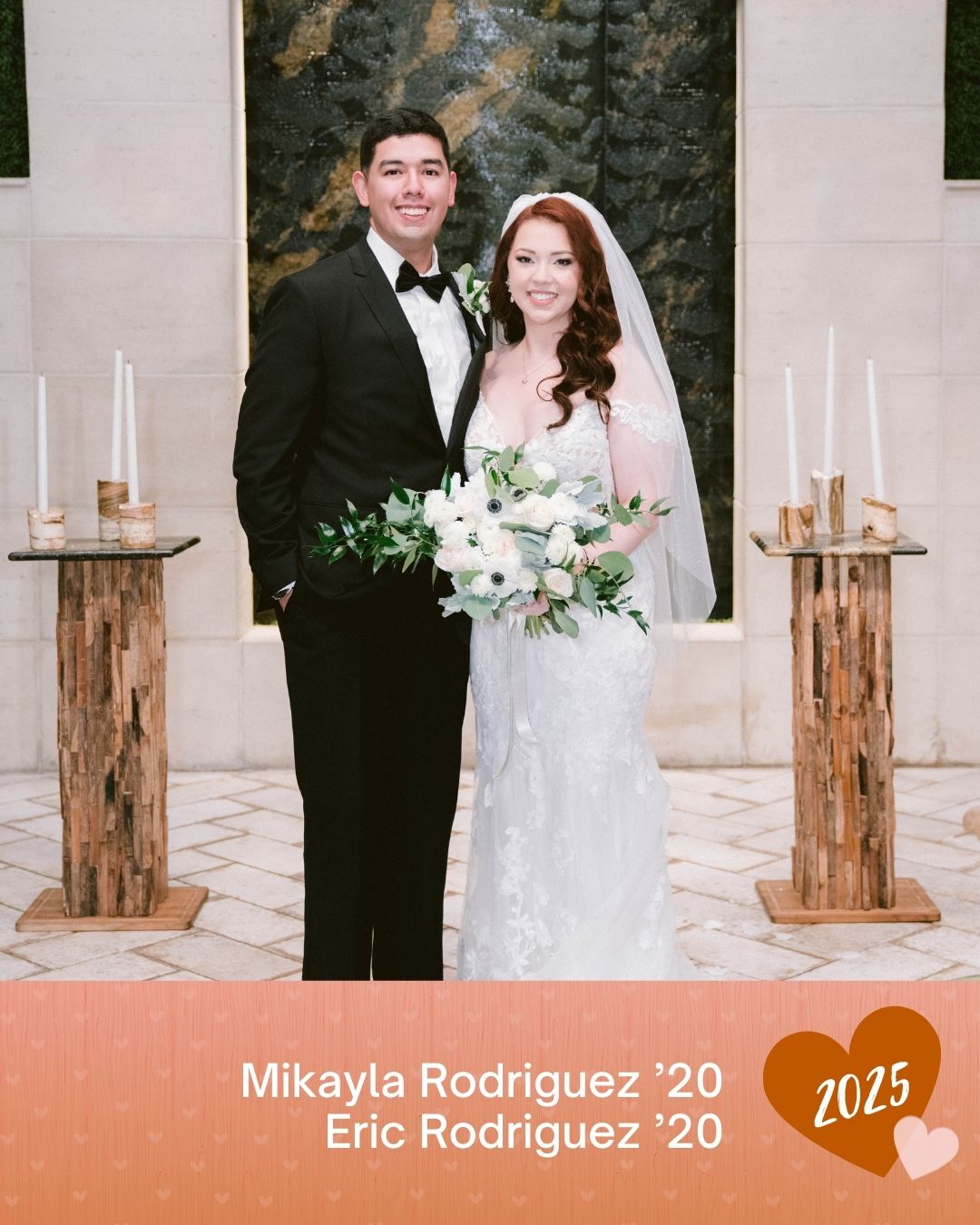 Mikayla (McIntyre) Rodriguez ’20 and 
Eric Rodriguez ’20