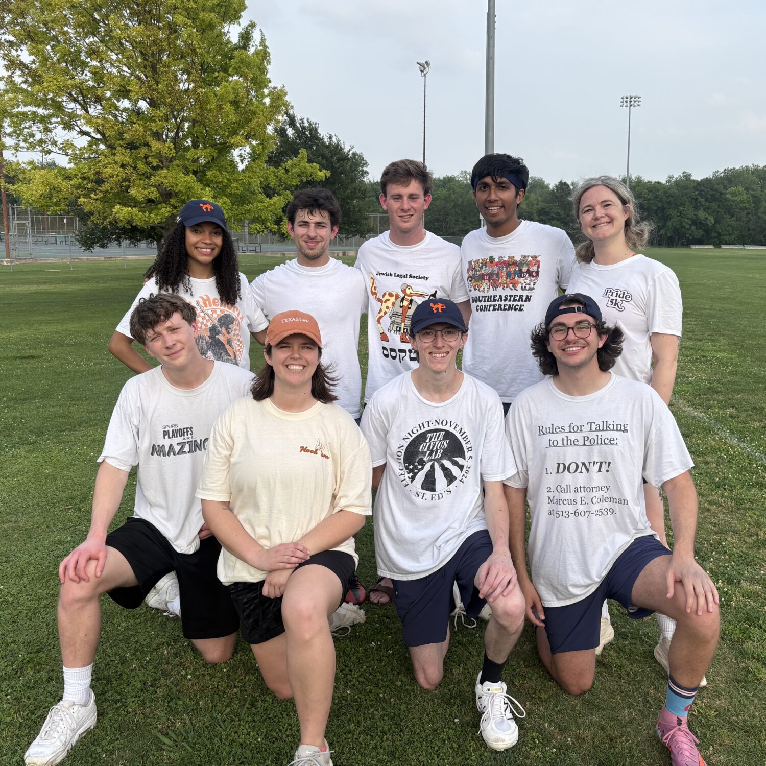 Legal Guardians softball team